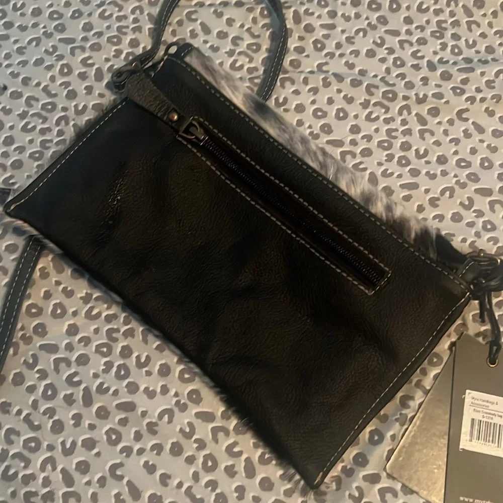 Myra Hair on Hide Crossbody - Picture 4 of 6